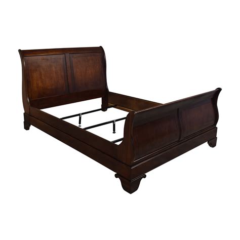 queen size bed frame sleigh